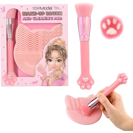 Depesche - TOPModel make-up kwast amp reinigingspad - BEAUTY and ME