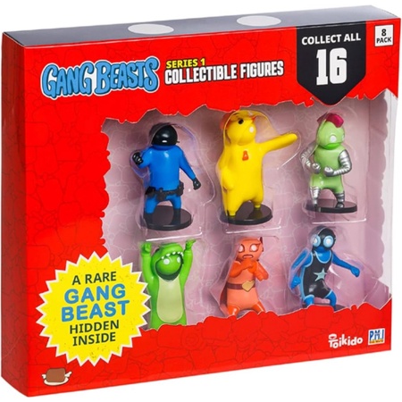Gang Beasts - Toikido 8-Pack Verzamelfiguren - Box 1