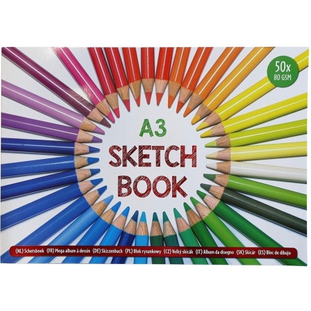 Schetsboek A3 - 50 vellen