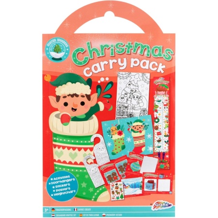 XMAS Draagbare Knutselset Kerst