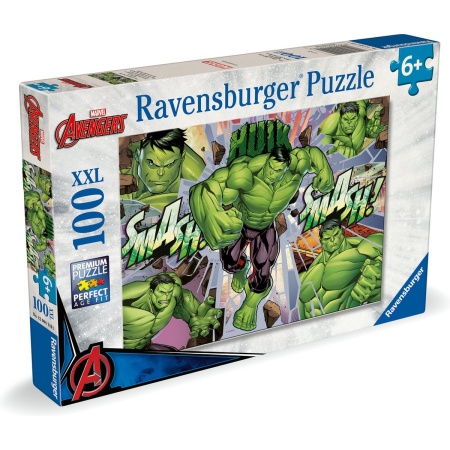 Ravensburger - Marvel Hulk - Legpuzzel - 100 XXL-Stukjes