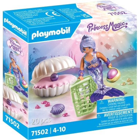 PLAYMOBIL Princess Magic Zeemeermin met parelmoer - 71502