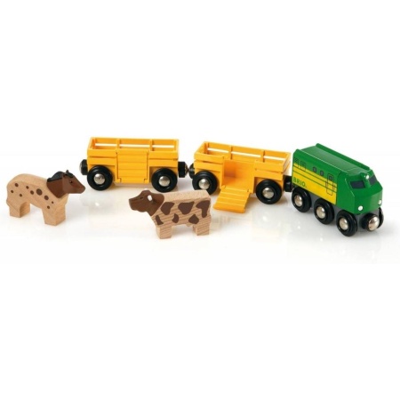 BRIO Trein met boerderijdieren - 33404