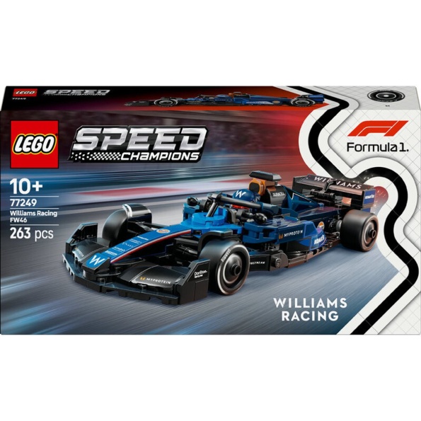 【P】 LEGO Speed Champions Williams Racing FW46 F1 racewagen Set