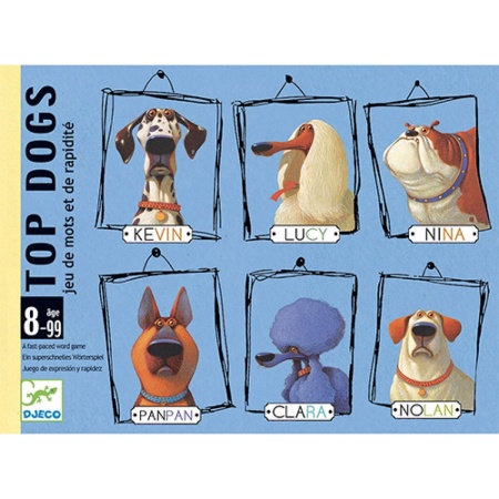Djeco kaartspel - woordspel Top Dogs 8jr