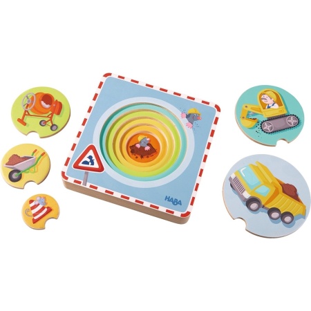 Haba Puzzel Voertuigen Hout