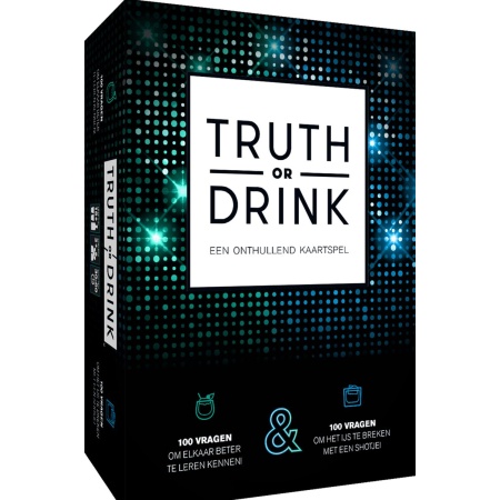 Truth or Drink Kaartspel - Nederlandstalig Spel
