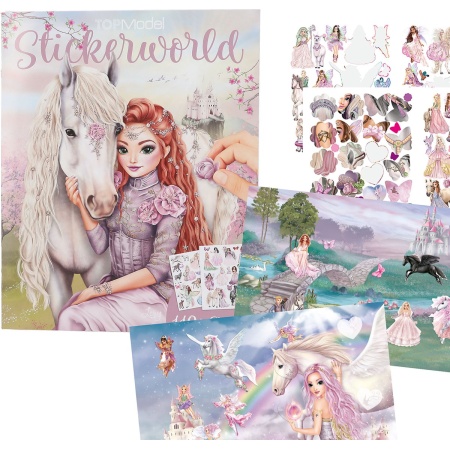 Depesche - TOPModel Stickerworld - VIVA VIOLET