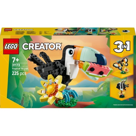 LEGO Creator 3in1 Tropische Toekan - 31173 - Bouw een Papegaai