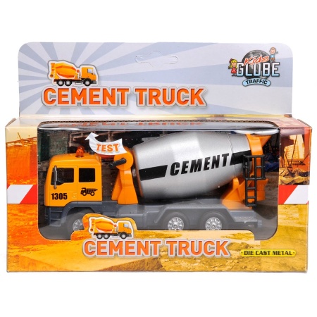 Pull Back Cementwagen met Licht amp Geluid
