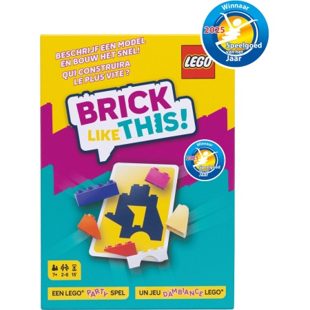 LEGO® Brick Like This! - Nederlandstalig Spel -Partyspel - Familiespel