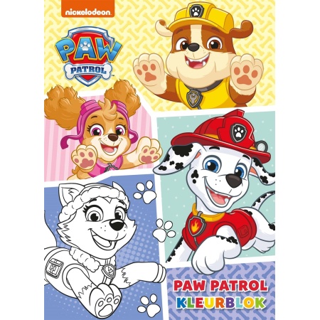 PAW Patrol - PAW Patrol kleurblok