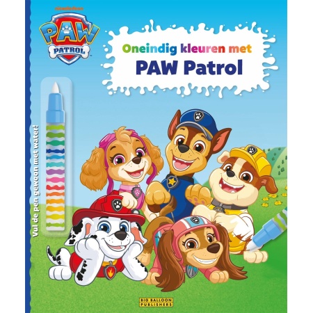 PAW Patrol - Oneindig kleuren met PAW Patrol | 9789047881087 | Boeken |
