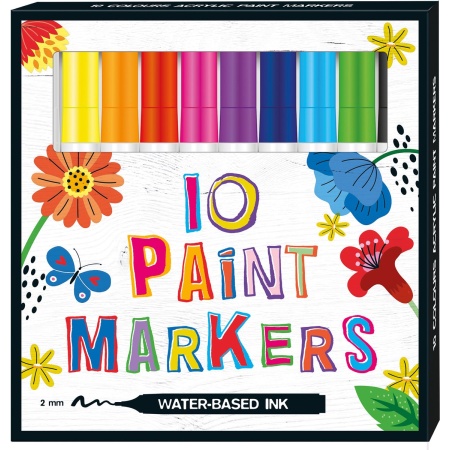 Paint Markers 10 Stuks |
