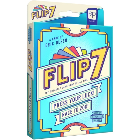 Flip 7 Kaartspel - Compact Familiespel - Mix van Geluk en Strategie - Partyspel - Snel... |