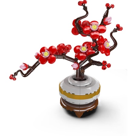 Mouldking 24120 - Japanse Bloesem Boeket - Bloemen - Bouwset - 393 onderdelen |