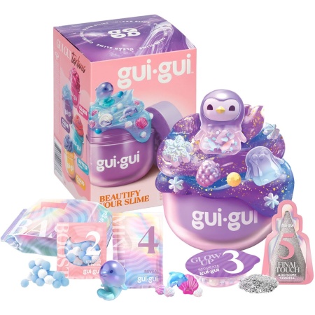Gui Gui Slijm - Single Pack Assortiment - Maak je eigen sprankelende, geurende slime