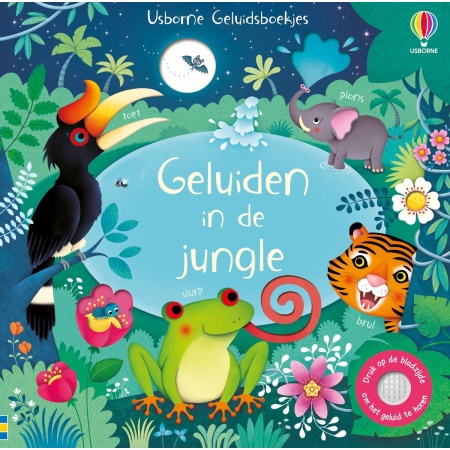 Usborne Geluidsboekjes - Geluiden in de jungle