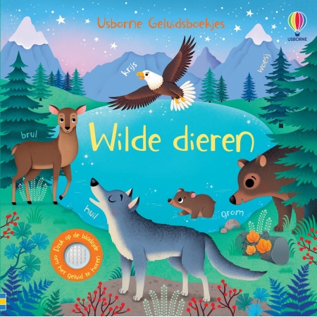 Usborne Geluidsboekjes - Geluidsboekje – Wilde dieren