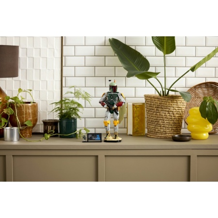 LEGO Star Wars Boba Fett Bouwpakket voor Volwassenen en Decoratie 75455