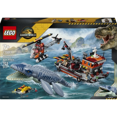 LEGO Jurassic World Mosasaurus Bootaanval Dinosaurus 77983