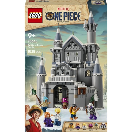 LEGO ONE PIECE Slag bij Kasteel Drum Piraten Speelgoed voor Kinderen 75645