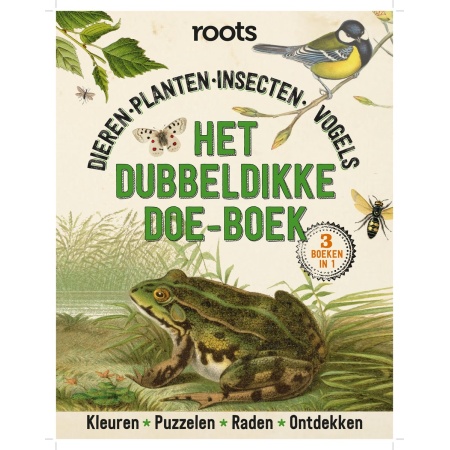Het dubbeldikke doeboek - Natuur, vogels en insecten voor kinderen