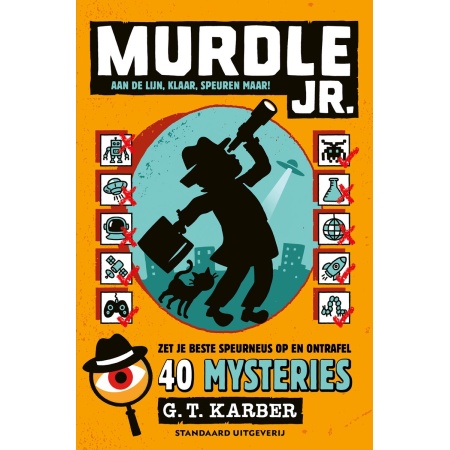 Murdle Jr 1 - Murdle Jr Puzzelboek 2: Aan de lijn, klaar, speuren maar!