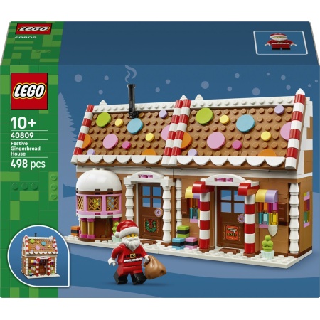 LEGO Kerst 40809 - Winters Peperkoekhuisje