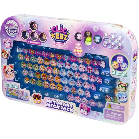Clickeez Series 3 - Keyboard Mega Pack - Fidget - Toetsenbord - Verzamel ze allemaal -... | bol