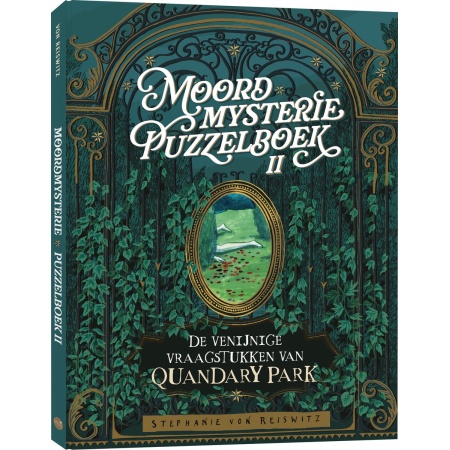 Puzzelboek - Mysterieus Quandary Park - Scherpzinnig avontuur vol humor