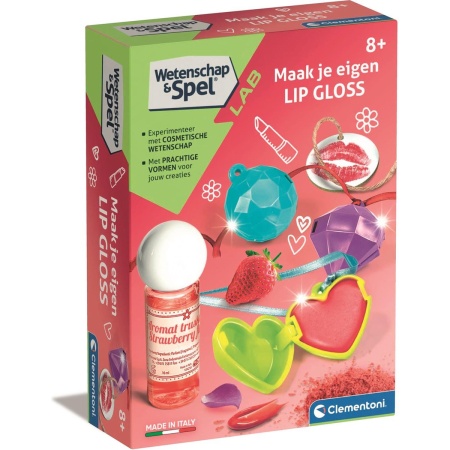 Clementoni Lipgloss Maken - Wetenschap & Spel Experimenteerdoos - Maak je Eigen Lipgloss | bol